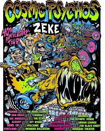 Cosmic Psychos poster 2